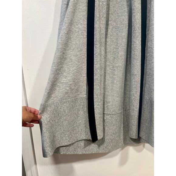 Ann Taylor Women’s Preppy Casual  Long Open Cardigan Gray Black 2XL Business - Picture 4 of 7